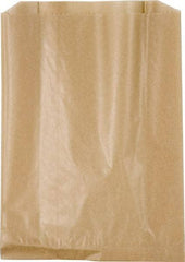 NuTrend Disposables - Brown, Waxed Kraft Paper, Wax-Lined Paper Bag - 7-1/2" Wide x 10 1/4" High - Best Tool & Supply