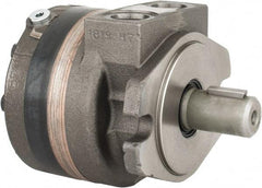 Parker - SAE Thread, 7/8-14" Port Size, 858 Max RPM, Bi Rotational, SAE A Mount Hydraulic Motor - 2,500 Max psi, 3.6 Cu In Displacement, 180°F Max - Best Tool & Supply