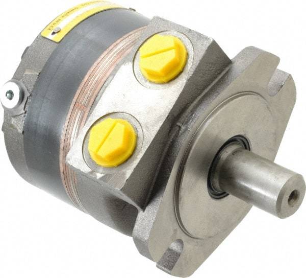 Parker - SAE Thread, 7/8-14" Port Size, 684 Max RPM, Bi Rotational, SAE A Mount Hydraulic Motor - 2,500 Max psi, 7.1 Cu In Displacement, 180°F Max - Best Tool & Supply