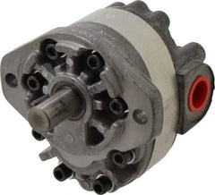 Parker - 11.5 GPM, 1-1/6-12 UNF-2B SAE Inlet Size, 2,500 RPM, 3/4" Shaft Diam, SAE A Mount, Hydraulic Gear Pump - 11.48 GPM at 1,800 RPM, 22.9 GPM at 3,600 RPM, 2,500 psi Max Working Pressure, 1-1/16-12 SAE Port Size - Best Tool & Supply