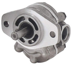 Parker - 16.7 GPM, 1-5/8-12 UNF-2B SAE Inlet Size, 2,500 RPM, 7/8" Shaft Diam, SAE B Mount, Hydraulic Gear Pump - 15.32 GPM at 1,800 RPM, 30.64 GPM at 3,600 RPM, 2,500 psi Max Working Pressure, 1-5/8-12 SAE Port Size - Best Tool & Supply