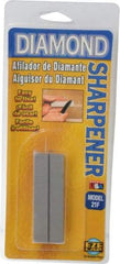 Eze Lap - 3" Long x 1" Wide x 1/4" Thick, Diam ond Sharpening Stone - Flat, 600 Grit, Fine Grade - Best Tool & Supply