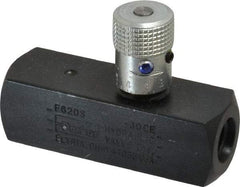 Parker - 5 GPM 9/16 Inlet Steel Hydraulic Control Valve - 9/16-18 Thread - Best Tool & Supply