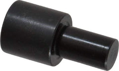 Gibraltar - 1-3/32" OAL, 5/8" Head Height, 5/8" OD, Low Carbon Steel, Ground, Press Fit Rest Button - Black Oxide Coating, 3/8" Pin Diam - Best Tool & Supply