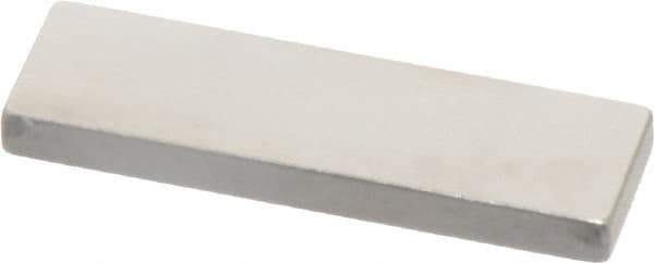 Mitutoyo - 0.11" Rectangular Steel Gage Block - Accuracy Grade 0, Includes Certificate of Inspection - Best Tool & Supply