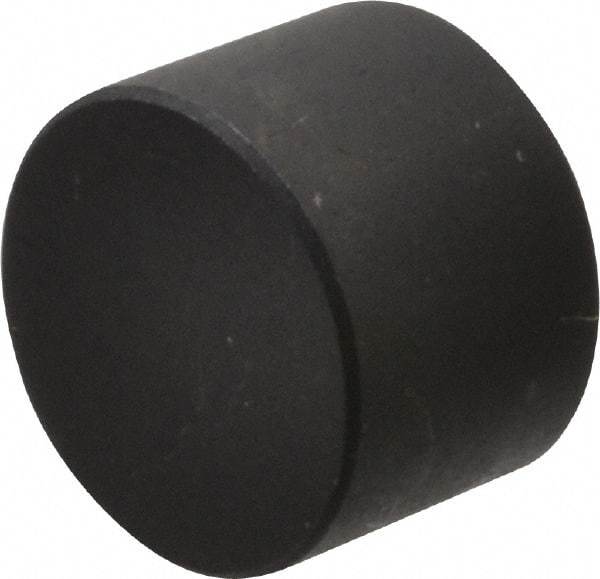 Fairlane - 3/8" OAL, 1/2" OD, Steel, Tapped Rest Button - Black Oxide Coating, 3/16" Thread Depth - Best Tool & Supply