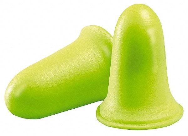 3M - Disposable, Uncorded, 33 dB, Taper Flare Earplugs - Neon Yellow, 200 Pairs - Best Tool & Supply