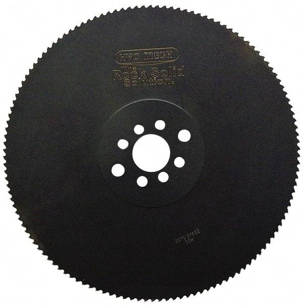 Made in USA - 13-3/4" Blade Diam, 84 Teeth, Carbide-Tipped Cold Saw Blade - 40mm Arbor Hole Diam, 3.2mm Blade Thickness - Best Tool & Supply