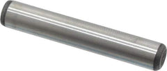 Value Collection - 1/4" Diam x 1-1/2" Pin Length Alloy Steel Oversized Dowel Pin - C 50-58 Hardness, 12,800 Lb Breaking Strength, 1 Beveled & 1 Rounded End - Best Tool & Supply