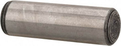 Value Collection - 5/16" Diam x 1" Pin Length Alloy Steel Oversized Dowel Pin - C 50-58 Hardness, 20,000 Lb Breaking Strength, 1 Beveled & 1 Rounded End - Best Tool & Supply