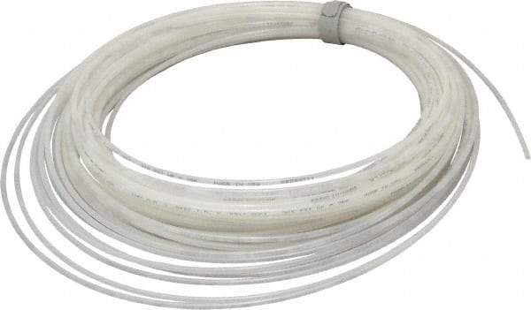 Coilhose Pneumatics - 1/16" ID x 1/8" OD, 100' Long, Polyethylene Tube - Natural, 120 Max psi, -60 to 200°F - Best Tool & Supply