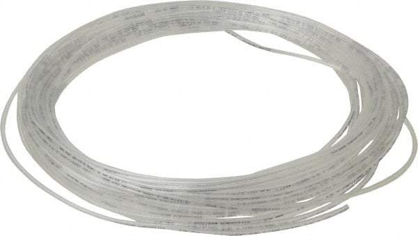 Coilhose Pneumatics - 1/16" ID x 1/8" OD, 50' Long, Polyurethane Tube - Clear, 233 Max psi, -60 to 200°F - Best Tool & Supply