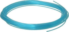 Coilhose Pneumatics - 1/16" ID x 1/8" OD, 50' Long, Polyurethane Tube - Trans Blue, 233 Max psi, -60 to 200°F - Best Tool & Supply