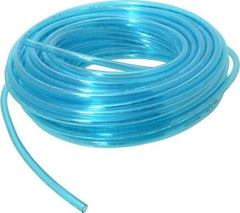 Coilhose Pneumatics - 1/4" ID x 3/8" OD, 100' Long, Polyurethane Tube - Trans Blue, 147 Max psi, -60 to 200°F - Best Tool & Supply