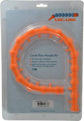 Loc-Line - 1/2" Hose Inside Diam x 1/2" Nozzle Diam, Coolant Hose Nozzle Kit - For Use with Loc-Line Modular Hose System, 16 Pieces - Best Tool & Supply