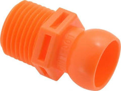 Loc-Line - 4 Piece, 1/2" Hose ID, Male to Female Coolant Hose Connector - 1/2" NPT, For Loc-Line Modular Hose Systems - Best Tool & Supply