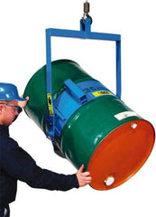 Made in USA - 800 Lb Load Capacity, 55 Gal Drum Carrier - 27" Wide x 9" High - Best Tool & Supply