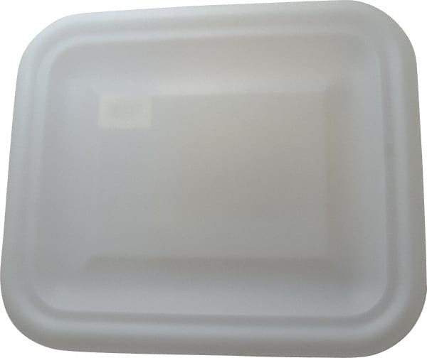 Rubbermaid - 15" Long x 12.8" Wide White Lid - For Use with Rubbermaid - 3690 - Best Tool & Supply