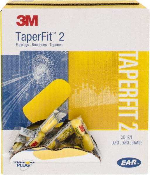 3M - Disposable, Uncorded, 32 dB Earplugs - Yellow, 200 Pairs - Best Tool & Supply