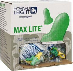 Howard Leight - Disposable, Corded, 30 dB, Contoured and T Shape Earplugs - Green, 100 Pairs - Best Tool & Supply