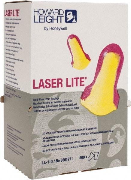 Howard Leight - Disposable Earplug Refill with 32 dB Earplugs - Magenta & Yellow Earplugs, 500 Pairs - Best Tool & Supply