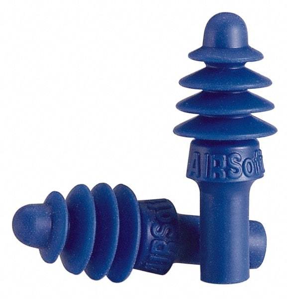 Howard Leight - Reusable, Uncorded, 27 dB, Flange Earplugs - Blue, 50 Pairs - Best Tool & Supply