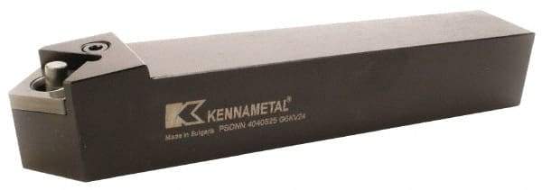 Kennametal - PSDN, Neutral Cut, 0° Lead Angle, 32mm Shank Height x 32mm Shank Width, Negative Rake Indexable Turning Toolholder - 170mm OAL, SN..1906.. Insert Compatibility, Series Kenlever - Best Tool & Supply