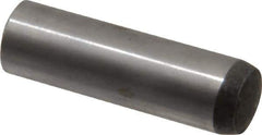 Value Collection - 10mm Diam x 35mm Pin Length Alloy Steel Standard Dowel Pin - C 58-62 Hardness, 37,100 Lb Breaking Strength, 1 Rounded End - Best Tool & Supply