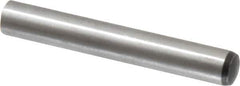 Value Collection - 10mm Diam x 70mm Pin Length Alloy Steel Standard Dowel Pin - C 58-62 Hardness, 37,100 Lb Breaking Strength, 1 Rounded End - Best Tool & Supply