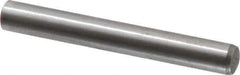 Value Collection - 10mm Diam x 80mm Pin Length Alloy Steel Standard Dowel Pin - C 58-62 Hardness, 37,100 Lb Breaking Strength, 1 Rounded End - Best Tool & Supply