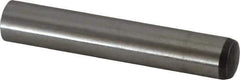 Value Collection - 12mm Diam x 70mm Pin Length Alloy Steel Standard Dowel Pin - C 58-62 Hardness, 53,400 Lb Breaking Strength, 1 Rounded End - Best Tool & Supply