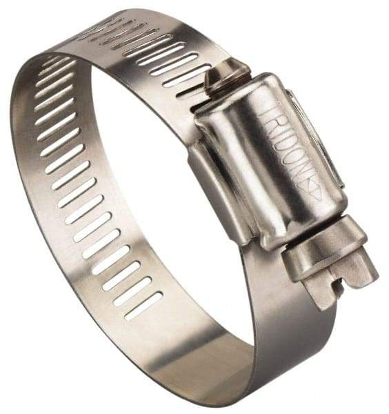 IDEAL TRIDON - SAE Size 116, 5-3/4 to 7-3/4" Diam, Stainless Steel Worm Drive Clamp - 1/2" Wide, Material Grade 201/305, Series 620 - Best Tool & Supply