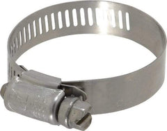 IDEAL TRIDON - SAE Size 24, 1-1/16 to 2" Diam, Stainless Steel Worm Drive Clamp - 1/2" Wide, Material Grade 201/305, Series 620 - Best Tool & Supply