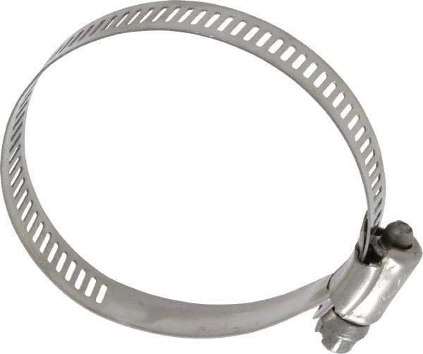 IDEAL TRIDON - SAE Size 36, 1-13/16 to 2-3/4" Diam, Stainless Steel Worm Drive Clamp - 1/2" Wide, Material Grade 201/305, Series 620 - Best Tool & Supply