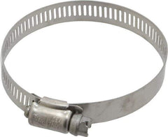 IDEAL TRIDON - SAE Size 40, 2-1/16 to 3" Diam, Stainless Steel Worm Drive Clamp - 1/2" Wide, Material Grade 201/305, Series 620 - Best Tool & Supply