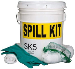 PRO-SAFE - Oil Only Spill Kit - 5 Gal Pail - Best Tool & Supply