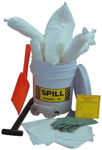 PRO-SAFE - Universal Spill Kit - 5 Gal Polypropylene Pail - Best Tool & Supply