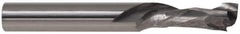 Onsrud - 1/2" Cutting Diam x 1-1/8" Length of Cut, 1 Flute, Compression Spiral Router Bit - Uncoated, Right Hand Cut, Solid Carbide, 3" OAL x 1/2" Shank Diam, Single Edge, 30° Helix Angle - Best Tool & Supply