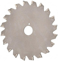 Onsrud - 3-1/2" Diam x 0.095" Blade Thickness x 5/8" Arbor Hole Diam, 20 Tooth Slitting and Slotting Saw - Arbor Connection, Right Hand, Uncoated, Carbide-Tipped, -5° Rake - Best Tool & Supply