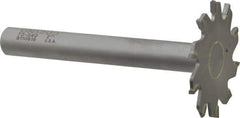 Onsrud - 2" Diam x 0.095" Blade Thickness, 10 Tooth Slitting and Slotting Saw - Shank Connection, Right Hand, Uncoated, Carbide-Tipped, -5° Rake - Best Tool & Supply