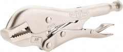 Irwin - 7" OAL Straight Jaw Locking Pliers - 1-1/8" Jaw Opening, Standard Handle - Best Tool & Supply