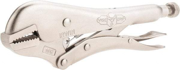 Irwin - 10" OAL Straight Jaw Locking Pliers - 1-5/8" Jaw Opening, Standard Handle - Best Tool & Supply