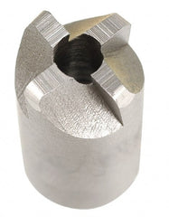 Made in USA - 4 Flutes, 1-1/2" Diam, 5/8" Pilot Hole Diam, High Speed Steel Reverse Counterbore - Best Tool & Supply