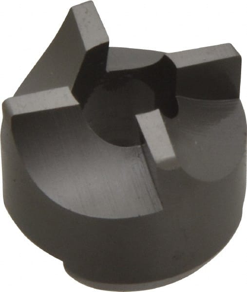 Made in USA - 4 Flutes, 1-1/8" Diam, 1/2" Pilot Hole Diam, High Speed Steel Reverse Counterbore - Best Tool & Supply