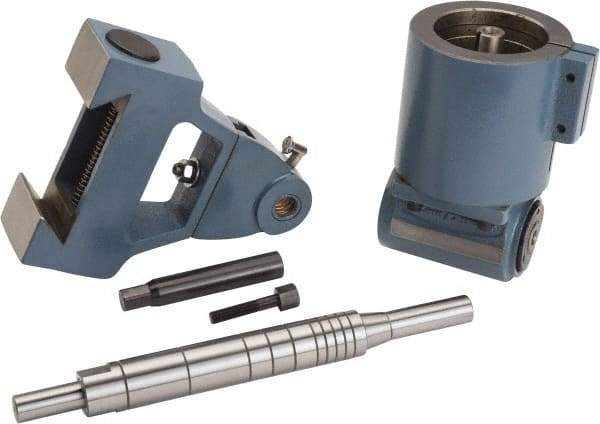 Vectrax - Right Angle Milling Head - Includes 1 Inch Arbor, Arbor Support for R8 Spindle, Horizontal Milling Attachment Including Right Angle Head and R8 in - R8 out - Best Tool & Supply