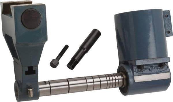 Vectrax - Right Angle Milling Head - R8 Spindle Taper, Compatible with GS 20 Series Manual Milling Machine, Includes 1 Inch Arbor, Arbor Support for NT40 Spindle, Horizontal Milling Attachment Including Right Angle Head and NT40 in - R8 out - Best Tool & Supply