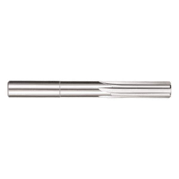 SGS - 9/32" Solid Carbide 6 Flute Chucking Reamer - Straight Flute, 9/32" Straight Shank, 3-1/4" OAL - Best Tool & Supply