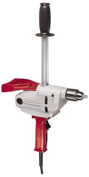 Milwaukee Tool - 1/2" Keyed Chuck, 450 RPM, Spade Handle Electric Drill - Best Tool & Supply