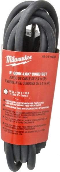 Milwaukee Tool - Power Drill Quik-Lok Cord Set - For All Magnum Drills - Best Tool & Supply