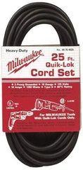 Milwaukee Tool - Power Drill Quik-Lok Cord Set - For All Magnum Drills - Best Tool & Supply